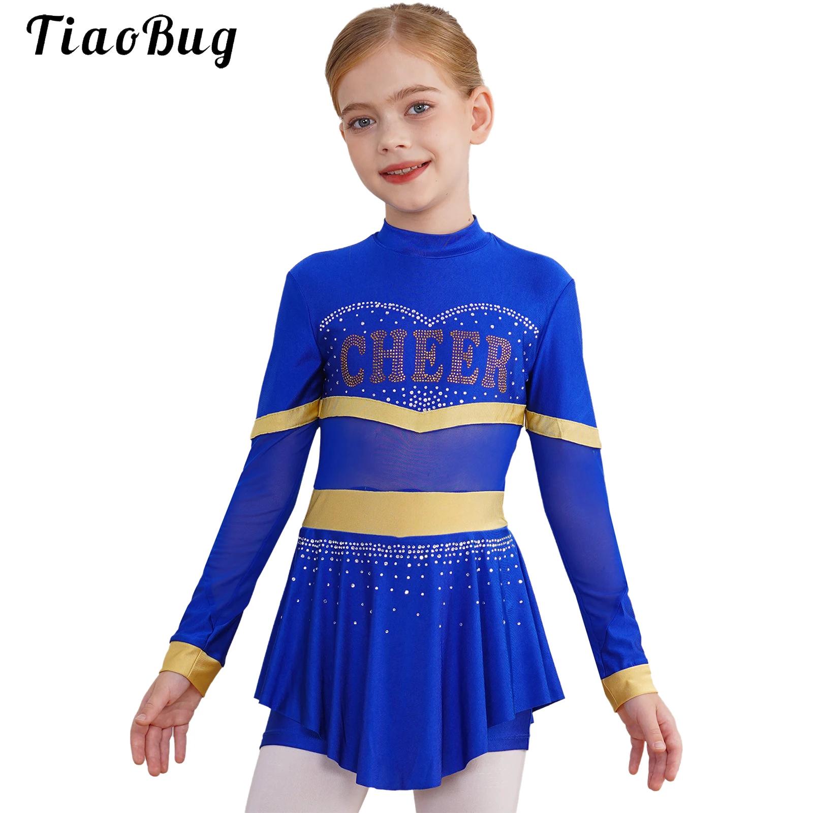 Team Sports - School Girls Cheer Dance Costume Halloween