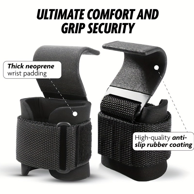 Weight Lifting Hook Grips With - огляд і ціна Wrist Wraps Weightlifting Support