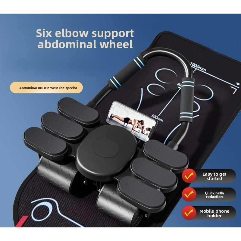 Four Wheel Six Elbow Abdominal - огляд і ціна Ab Roller Wheel With Elbow Support