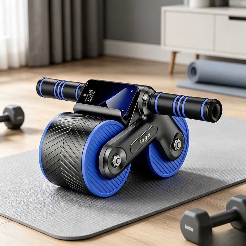 Auto-Rebound Double-Wheel Ab R - огляд і ціна Ab Roller Wheel With Elbow Support