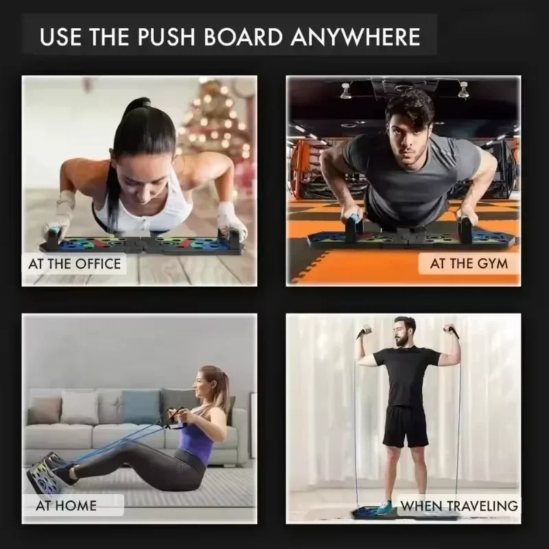 Household Foldable Push Up Rac - огляд і ціна Push Up Board Foldable Multi Function