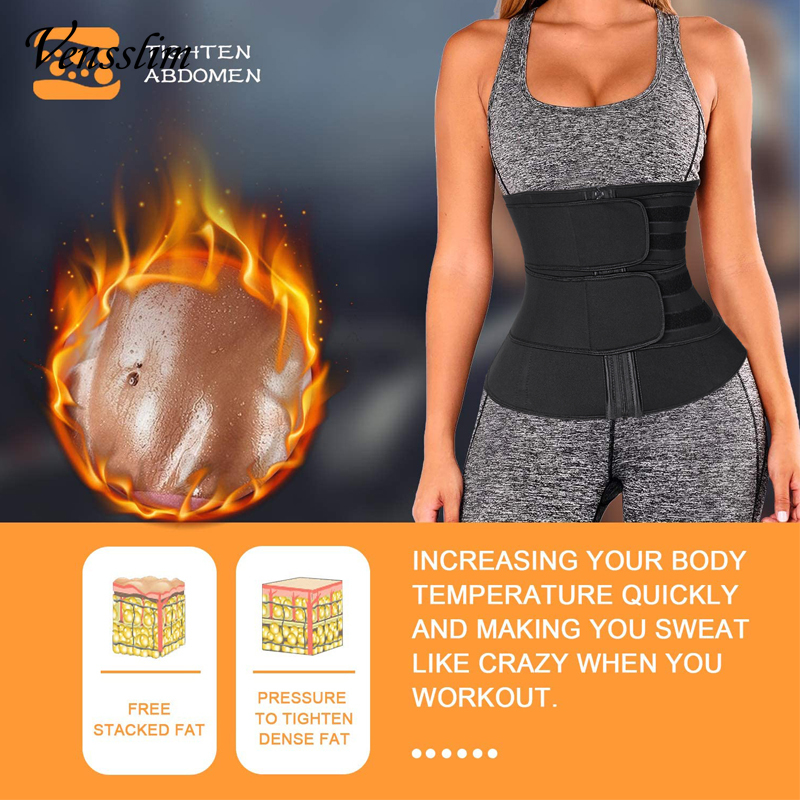 Vensslim Shaperwear Waist Trai - огляд і ціна Sweat Waist Trainer Belt Neoprene