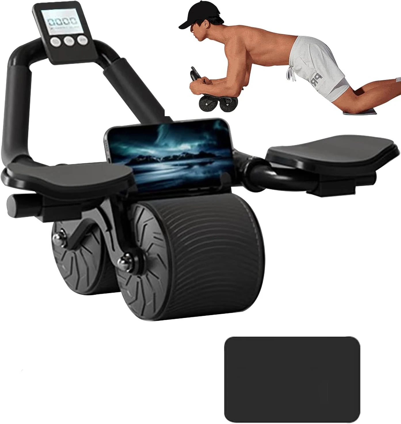 Elbow Support Automatic Reboun - огляд і ціна Ab Roller Wheel With Elbow Support