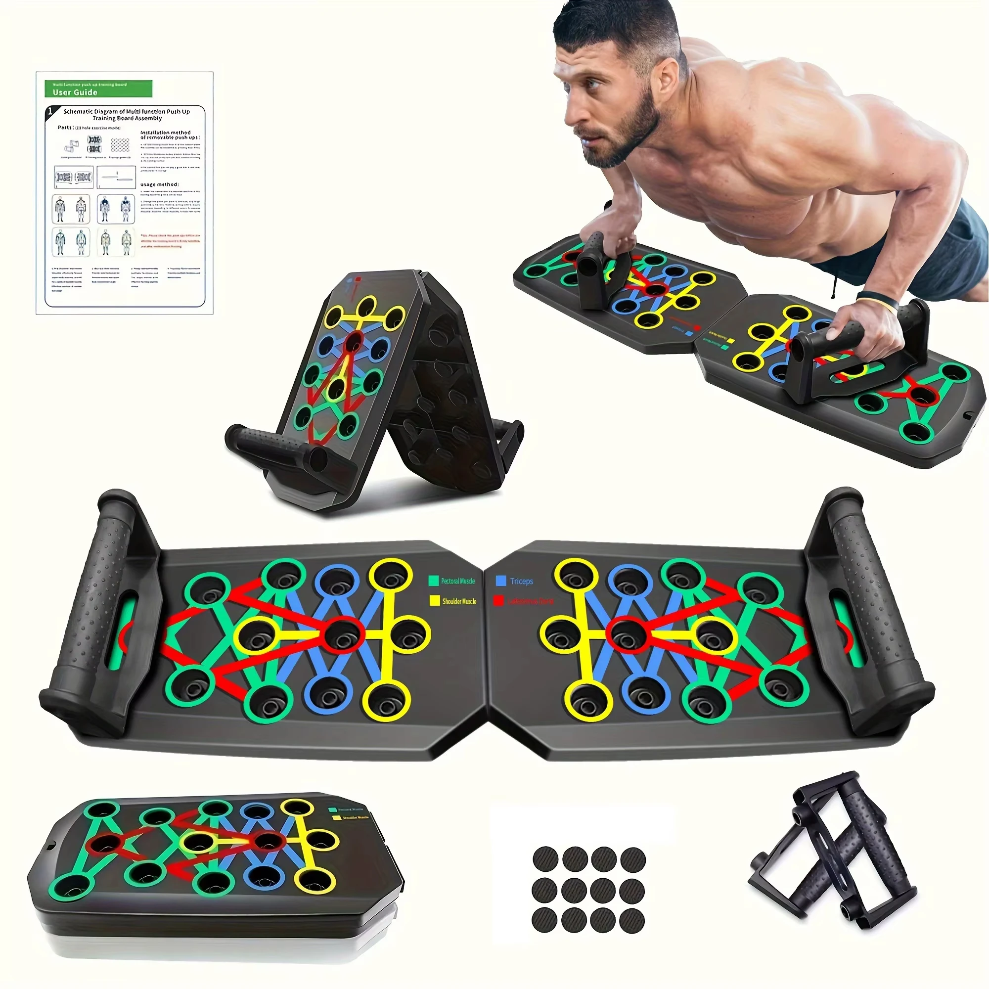1 Pcs Foldable Multifunctional - огляд і ціна Push Up Board Foldable Multi Function