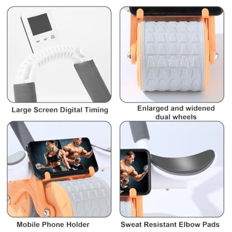 2026 Upgraded Ab Roller Wheel  - огляд і ціна Ab Roller Wheel With Elbow Support