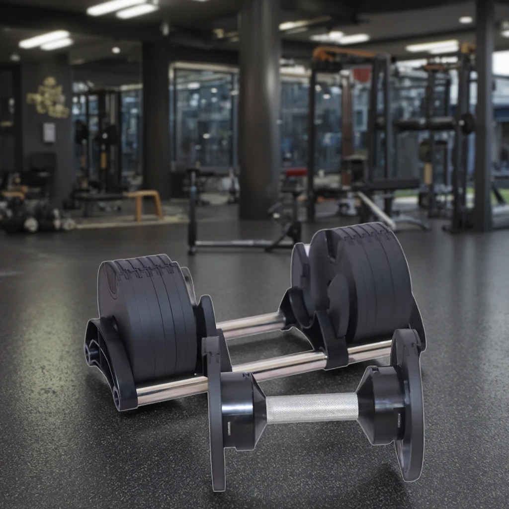 Adjustable Gym Fitness Barbell - огляд і ціна Adjustable Dumbbell Pair 40Kg