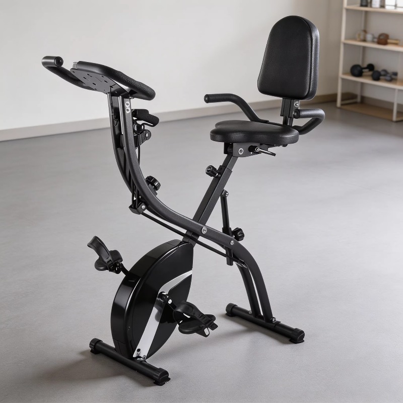 Home Fitness Folding Exercise  - огляд і ціна Exercise Bike Magnetic Resistance