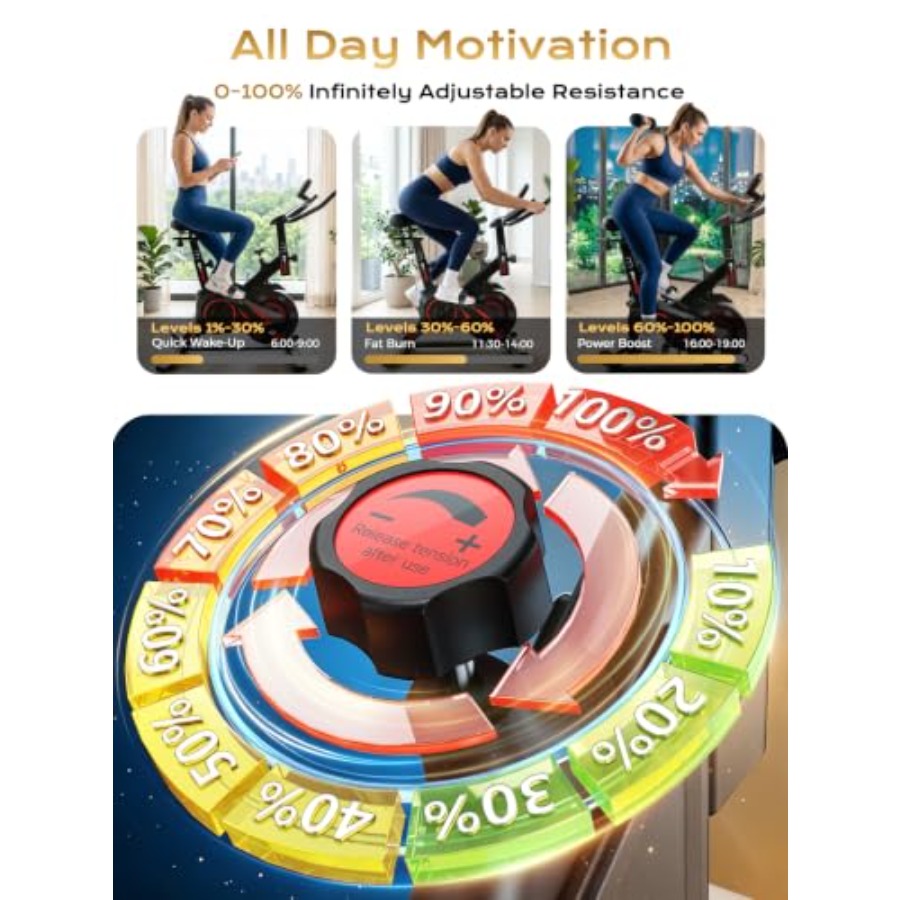 Home gym exercise bike with 35 - огляд і ціна Exercise Bike Magnetic Resistance